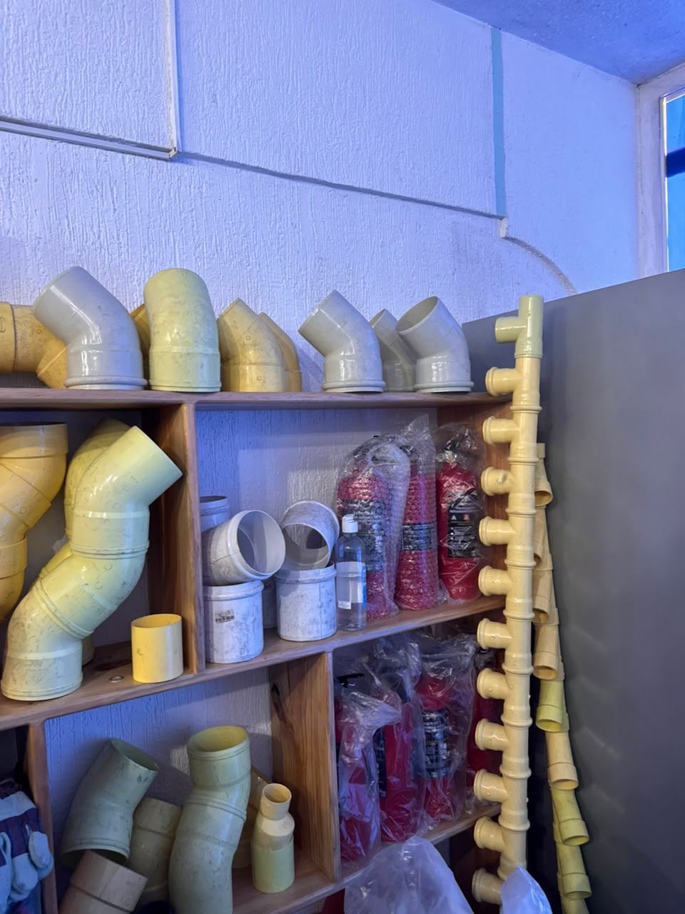 PVC drain fittings at Ferrearca